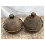 2- Toledo Torch Smudge Pot Road Flares