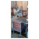 Delta 900 radial arm saw and stand and book