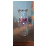 Nance's brazil indiana pint milk bottle
