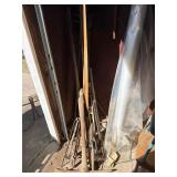 Pick, Mole trap, levels ,contents of corner