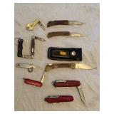 Pocket Knife Assortment, Lockblades , Swiss Army