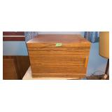 Wood cabinet with slide front 22' x 17' x 15'