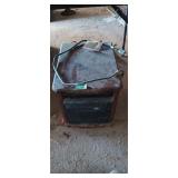 Electric heater powers on