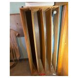 Plywood Storage Rack 23.5'x26'x63'