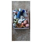 Assortment of ceramic decor,