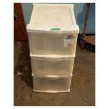 Aero Plastic 3- Drawer Organizer 12.5'x16'x 25'