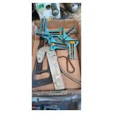 Tool assortment clamps saws miscellaneous