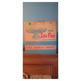 Anchor Hocking footed cake plate