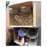 16- 1 qt Canning Jars