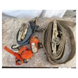 Ratchet Strap Assortment 4- Count Lot