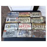 12- Indiana License Plates