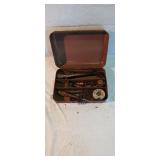 Gas torch heads and parts in craftsman tool case