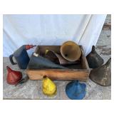 Funnel Assortment in Wood Box