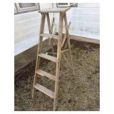 Wood Step Ladder for Decoration 55'
