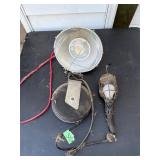 Trouble Light on Reel , Heat Lamp