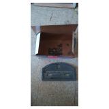 Metal ink stamp template and stamp inserts