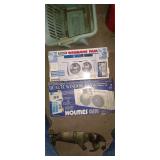 Pair of holmes twin window fans