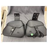 Kemi Moto Motorcycle Saddlebags with buckles