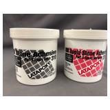 2 - Latapoxy stone & rapid stone adhesive 0.5qt
