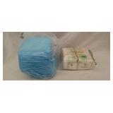 New pack of puppy pads and women's incontinence