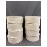 8 - Jumbo tissue rolls 2ply