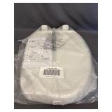 White toilet seat 18.5ï¿½ x 14ï¿½