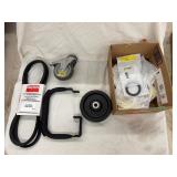 Dayton V-Belt 3x643H, 4ï¿½caster wheel , 6ï¿½ wheel