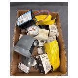 Block Guard padlocks, Hubbell toggle light switch