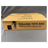 Pasman rolling tote bag