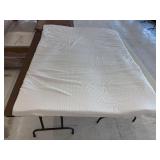 Polyurethane Foam Mattress 79ï¿½ x 59ï¿½ x 3ï¿½