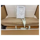 GreenTeak premium shower bench seat w/ handles