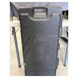 Empty plastic tools case w/ wheels 35.5ï¿½ x 17ï¿½