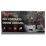 Silvel 40v cordless snow shovel