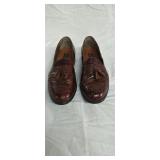 Stacy Adams size 12 snakeskin and leather loafers