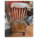 Wooden Rocker 41'H