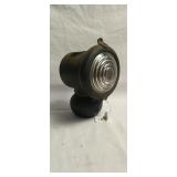 Antique kerosene headlamp from automobile