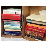 (2) Boxes of Books