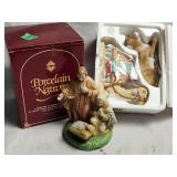 Porcelain Nativity Lot