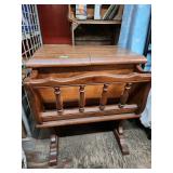 Magazine Table w/ Flip Open Top 24'h x 23'l x 19'w