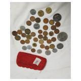 Coin Lot and Bag