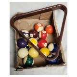 Pool Balls & Rack