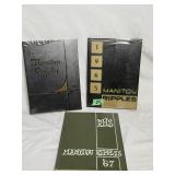 (3) Manitou Year Books 67, 65, 66