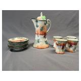 Japanese hand-painted chocolate set