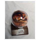 Tin Caps Baseball and Case