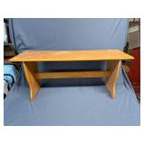 Wood Bench 13ï¿½x40ï¿½x17ï¿½