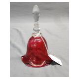 Fenton Glass Bell 6 in tall