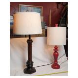 (2) Working Table Lamps