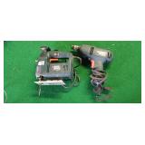 Black and Decker jigsaw and Black and Decker drill