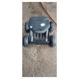 Rolling garden stool 12' tall