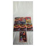 7 - Assorted racing die cast cars NIB